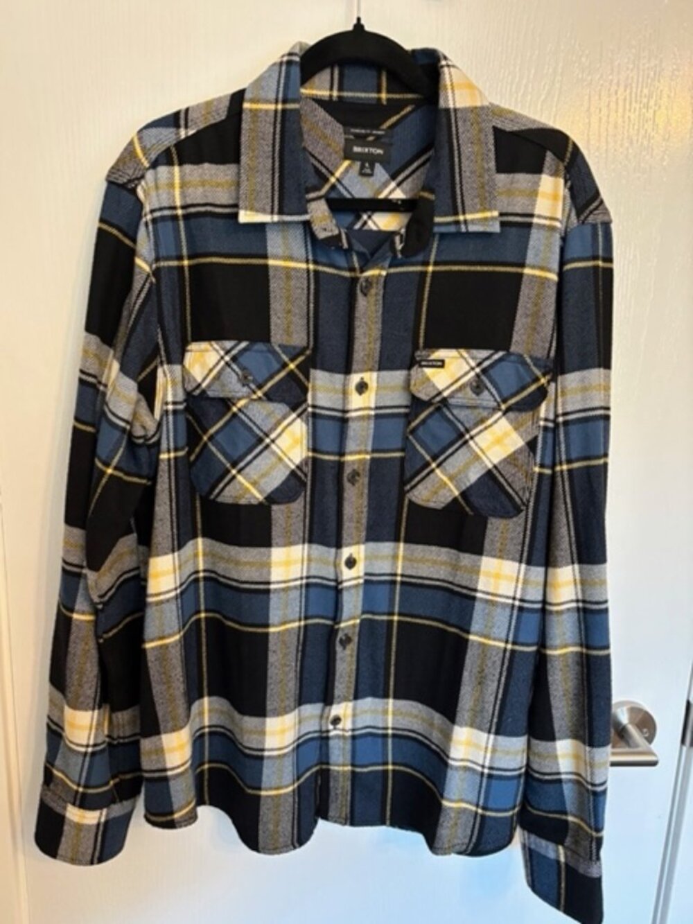 Brixton Bowery Plaid Flannel Shirt